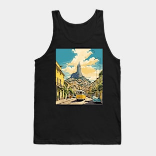 Distrito Federal Brazil Vintage Tourism Travel Poster Tank Top